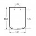 Сидіння для унітазу Roca INSPIRA SQUARE Soft-Close бежеве (A80153265B)