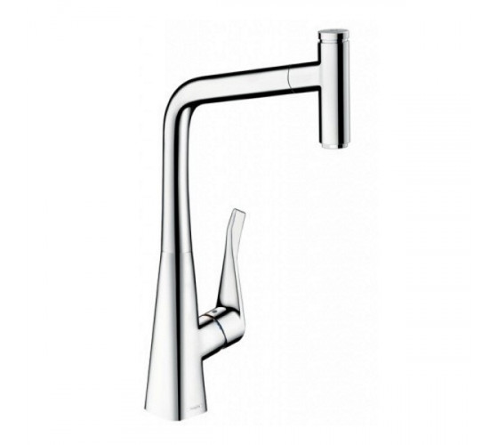 Смеситель для кухни с выдвижным душем Hansgrohe Talis Select S (72822000)