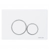 Клавіша змиву Volle VISO EVO біла глянцева (222124)