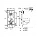 Інсталяція для унітазу Grohe Rapid SL (39002000)