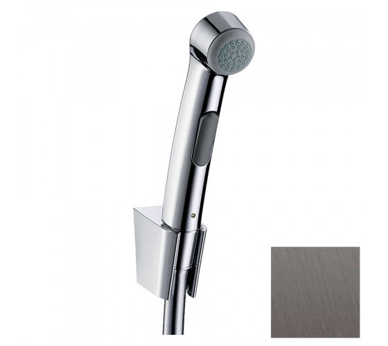 Гигиенический душ Hansgrohe шлифованный черный хром (32129340)