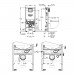 Інсталяція для унітазу Grohe Rapid SLX 3в1 (39598000)