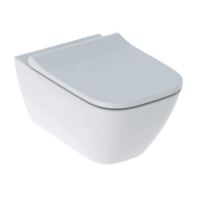 Унітаз підвісний Geberit SMYLE SQUARE Rimfree з сид. 500.683.00.2