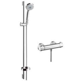 Термостат с душевым набором Hansgrohe Croma 100 Multi Ecostat Comfort (27085000)