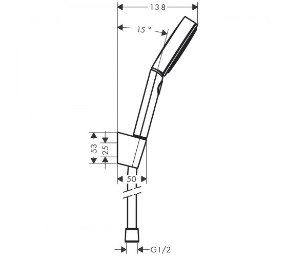 Душовий гарнітур Hansgrohe PULSIFY SELECT (24302000)