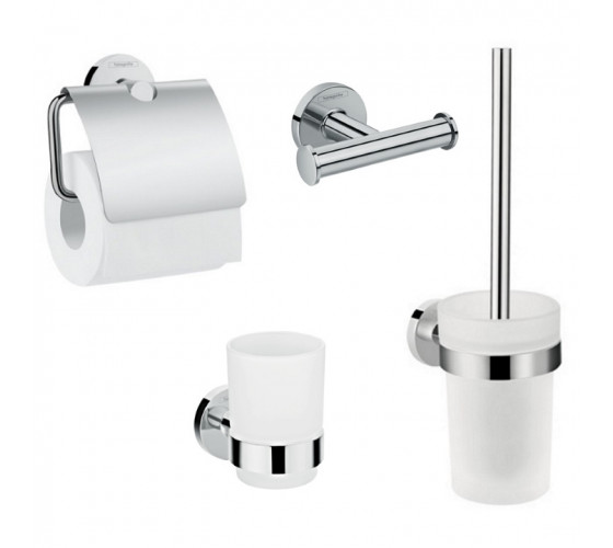 Набір аксесуарів 4в1 Hansgrohe Logis (41723444)