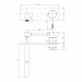 Смеситель для раковины скрытого монтажа Imprese BRENTA (ZMK071901030)
