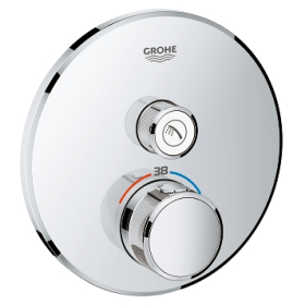 Внешняя часть смесителя на 1 выход  GROHE GROHTHERM SMARTCONTROL, 29118000