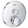 Внешняя часть смесителя на 1 выход  GROHE GROHTHERM SMARTCONTROL, 29118000