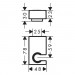 Тримач для душу Hansgrohe PORTER E (28387000)