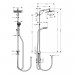 CROMETTA E 240 1jet Showerpipe Reno душевая система EcoSmart 9 л / мин, хром