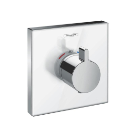 ShowerSelect  Highflow Термостат с высокой прускной способностью, скрытый монтаж, белый/хром