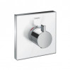ShowerSelect  Highflow Термостат с высокой прускной способностью, скрытый монтаж, белый/хром
