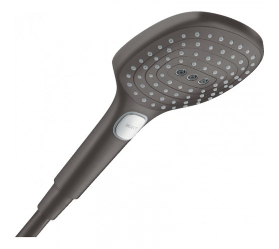Ручний душ Hansgrohe Raindance Select E 120  чорний хром (26520340)