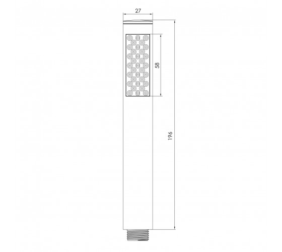 Душовий гарнітур Imprese Brenta (ZMK071901100)