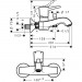 Змішувач для ванни Hansgrohe Metropol Classic (31340000)