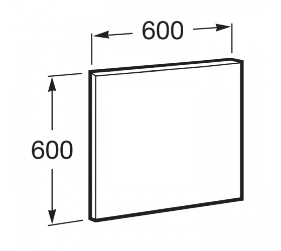 Дзеркало Roca Victoria Basic 60 см (A812326406)