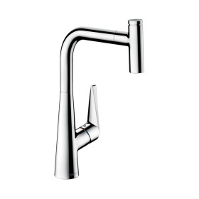 Смеситель для кухни с выдвижным душем Hansgrohe Talis Select S (72821000)