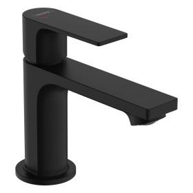 Смеситель для умывальника Hansgrohe Rebris E 80 с з д/к pop-up, черный матовый (72553670)