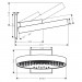 Верхний душ Hansgrohe RAINFINITY 360 (26234700)