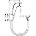Гигиенический душ Hansgrohe Porter (32122000)