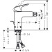 Змішувач для біде Hansgrohe Logis (71200000)