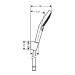 Душовий гарнітур Hansgrohe Raindance Select S 120 3jet (27668000)
