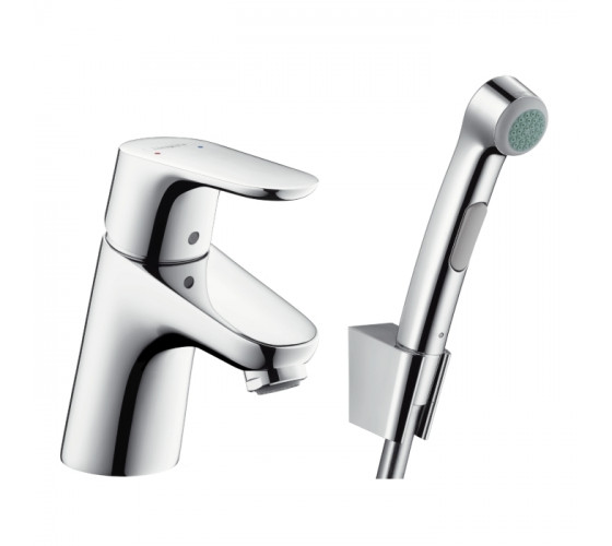 Смеситель для раковины c гигиеническим душем Hansgrohe Focus Е2 (31926000)