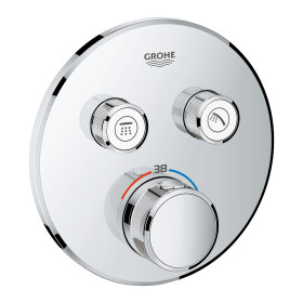 Зовнішня частина змішувача для ванни на 2 виходи Grohe SmartControl (29119000)