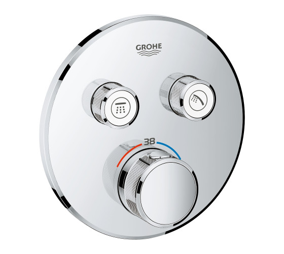 Зовнішня частина змішувача для ванни на 2 виходи Grohe SmartControl (29119000)