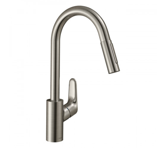Смеситель для кухни с выдвижным душем Hansgrohe Focus (31815800)