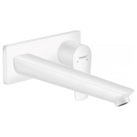 Смеситель для раковины Hansgrohe TALIS E белый матовый (71734700)