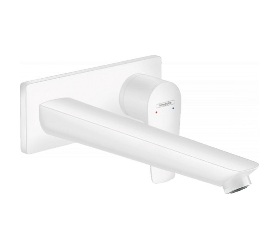 Смеситель для раковины Hansgrohe TALIS E белый матовый (71734700)