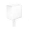 Шлангове під'єднання Hansgrohe FIXFIT Square білий (26455700)