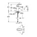 Змішувач для раковини Grohe Eurosmart (32467003)