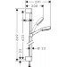Душовий комплект Hansgrohe MyClub Multi Unica 26753402 із штангою Хром (96947)