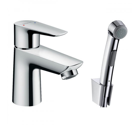 Смеситель для раковины с гигиеническим душем Hansgrohe TALIS E (71729000)