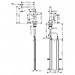 Смеситель для кухни  Hansgrohe TALIS M54 (72809000)