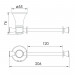 Держатель туалетной бумаги Imprese PODZIMA LEDOVE (ZMK01170122)