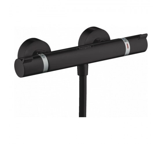 Термостат для душа Hansgrohe Ecostat, черный матовый (13116670)
