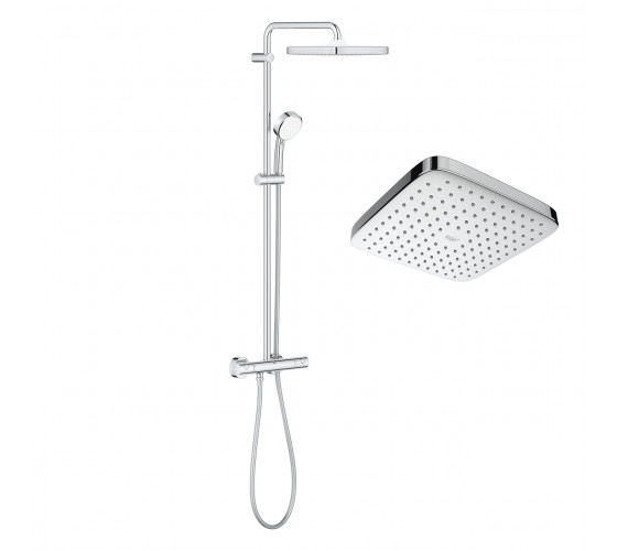 Душова система для душу термостат Grohe Tempesta Cosmopolitan System 250 Cube (26689000)