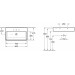 Раковина прямокутна VILLEROY & BOCH MEMENTO (51338L01)