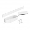 Комплект аксессуаров Hansgrohe WallStoris 4в1, Matt White (27967700)
