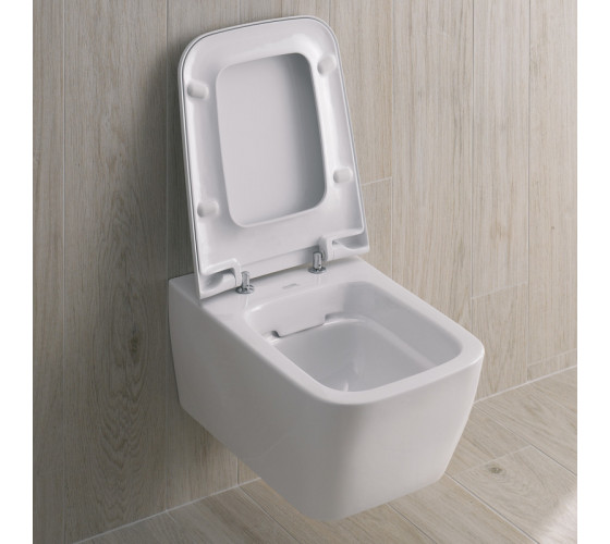 Підвісний унітаз Geberit iCon Square Rimfree (201950000)