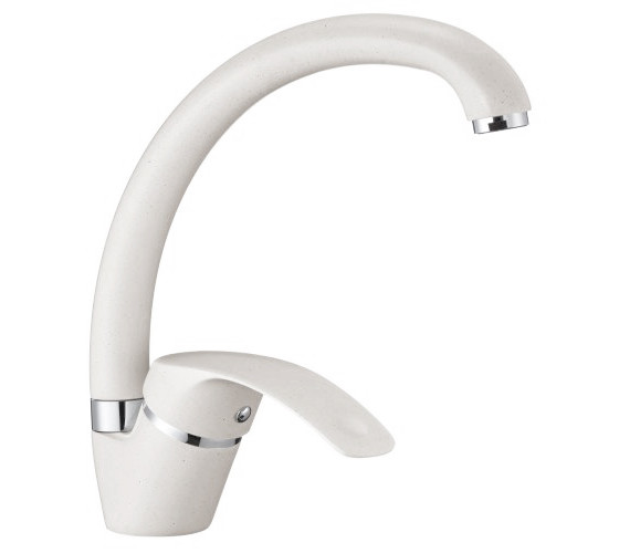Смеситель для кухни RJ BARON белый (RBZ014-8GW)