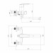 Смеситель для ванны Imprese FLORENC (f03208401AB)