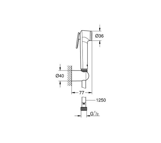 Гігієнічний душ Grohe Tempesta-F Trigger Spray 30 (26356IL0)
