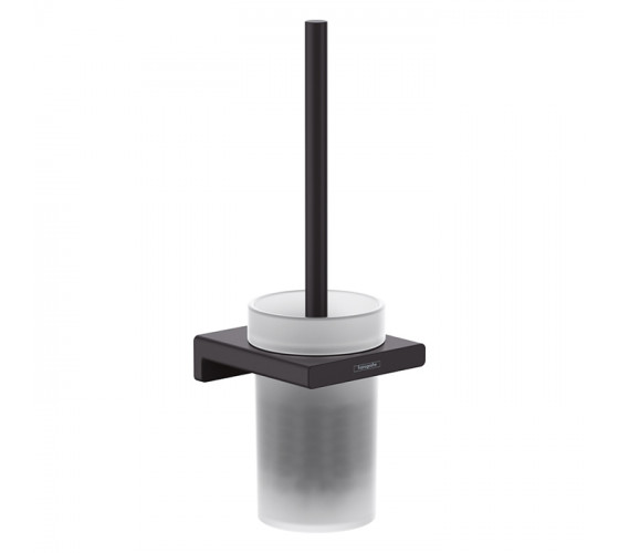 Щетка для унитаза настенная Hansgrohe AddStoris, Matt Black (41752670)
