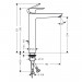 Смеситель для раковины Hansgrohe Talis E (71716000)