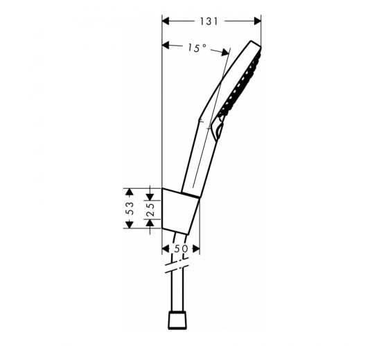 Душовий гарнітур Hansgrohe Raindance Select S (26721400)
